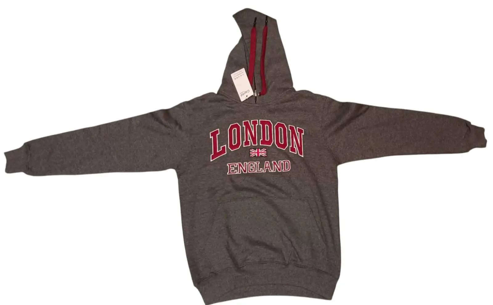 London Dark Grey Hoodie