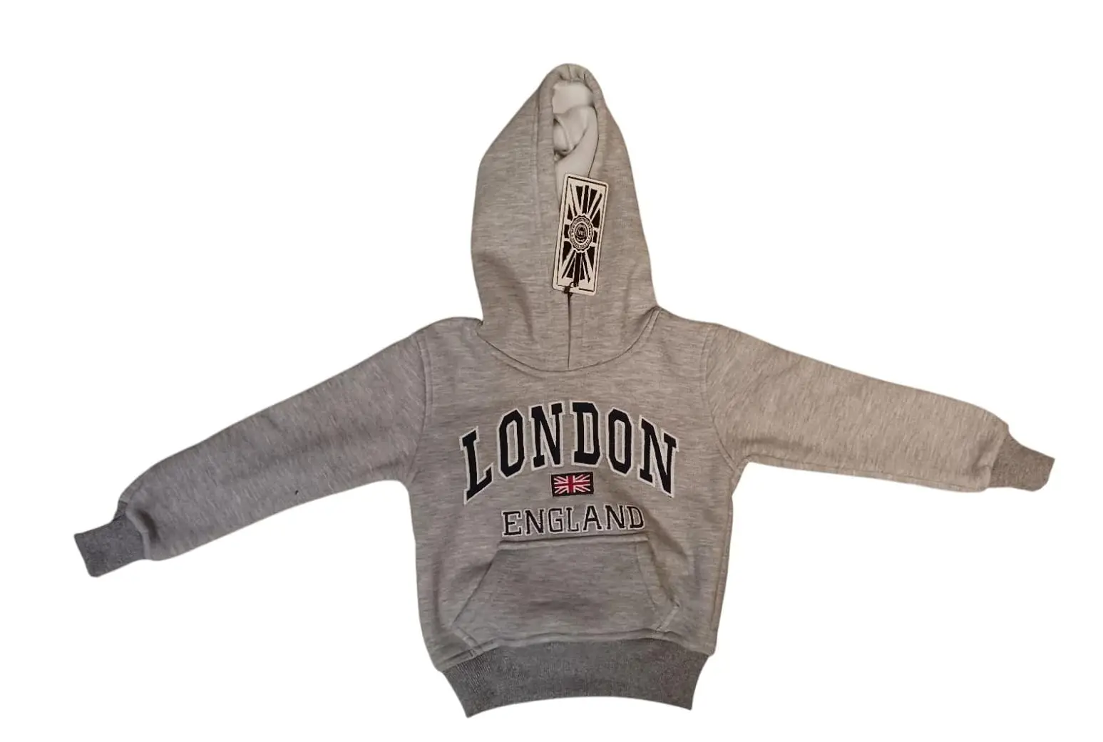 Grey London Hoddie