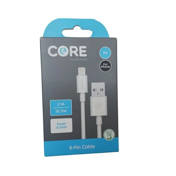 8-Pin Cable –(For Apple devices)