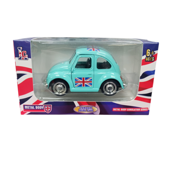 London Mini Car - light Blue - Image 3