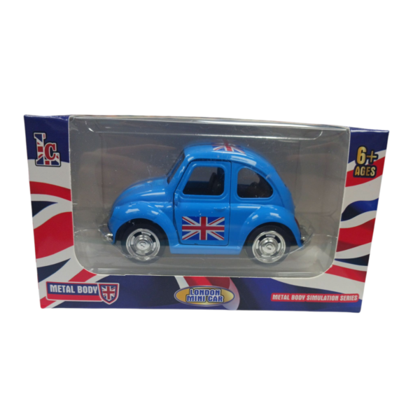 London Mini Car - Blue - Image 3